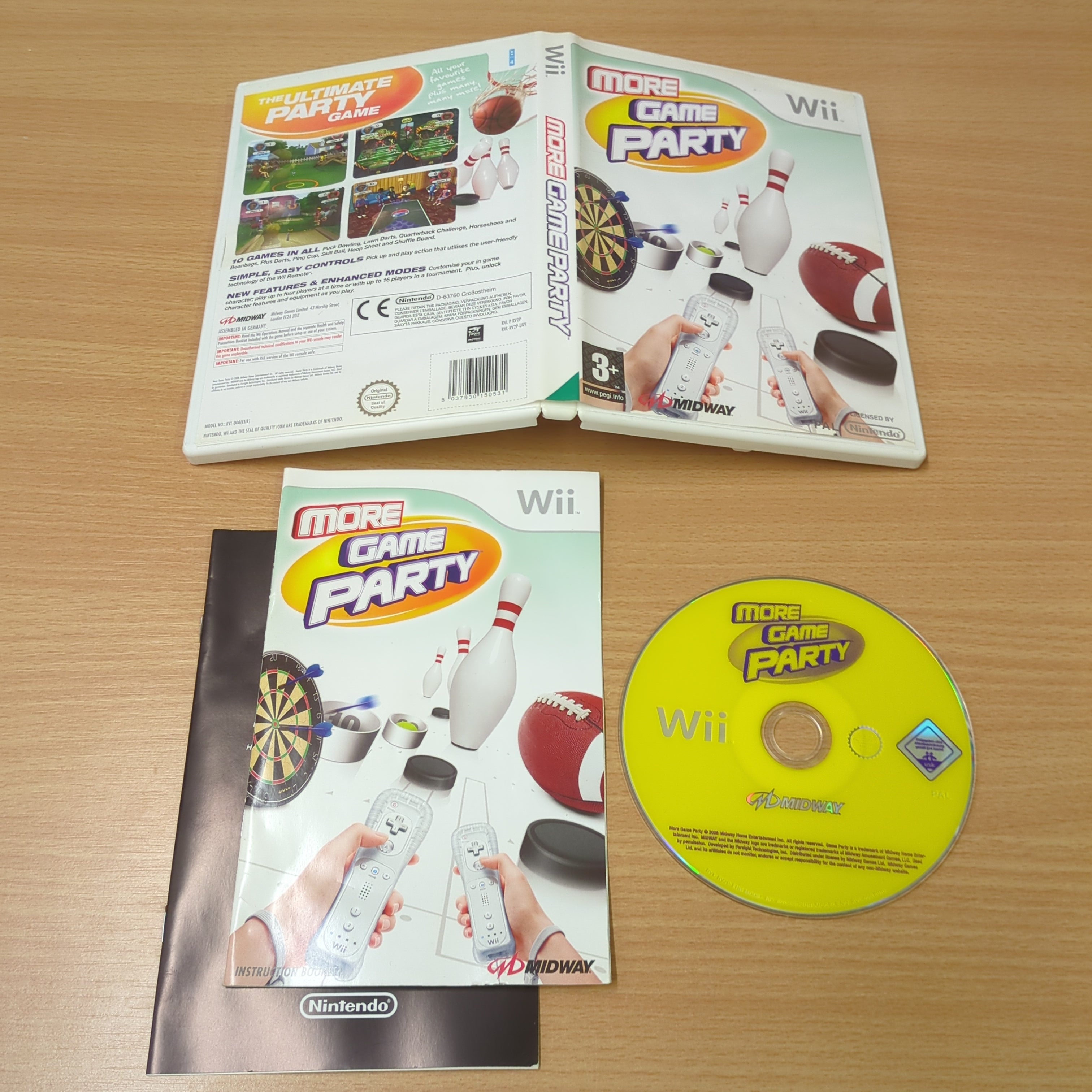 More Game Party Nintendo Wii game More Game Party Nintendo Wii game